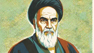 Illustration for Ayatollah Ruhollah Khomeini