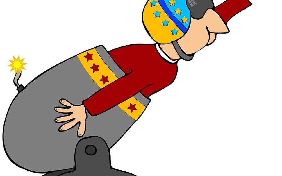 How do Human Cannonballs Fly?