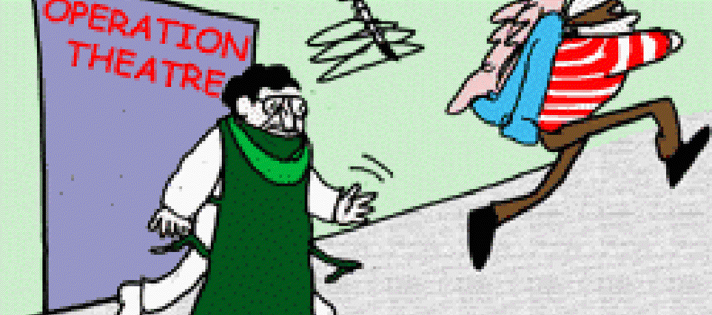 Who's Stealing the Doctors' Clothes?