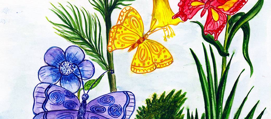 The Three Butterflies