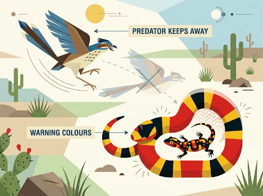 Why are Some Reptiles Brightly Coloured?