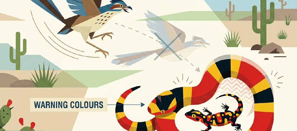 Illustration for Why are Some Reptiles Brightly Coloured?