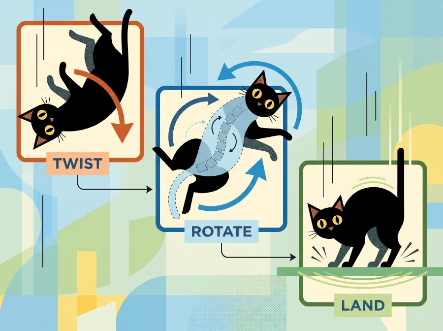 Why do Cats Always Land on Their Feet?