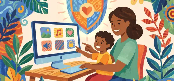 Illustration for 10 Tips for Parents of Children with Internet access