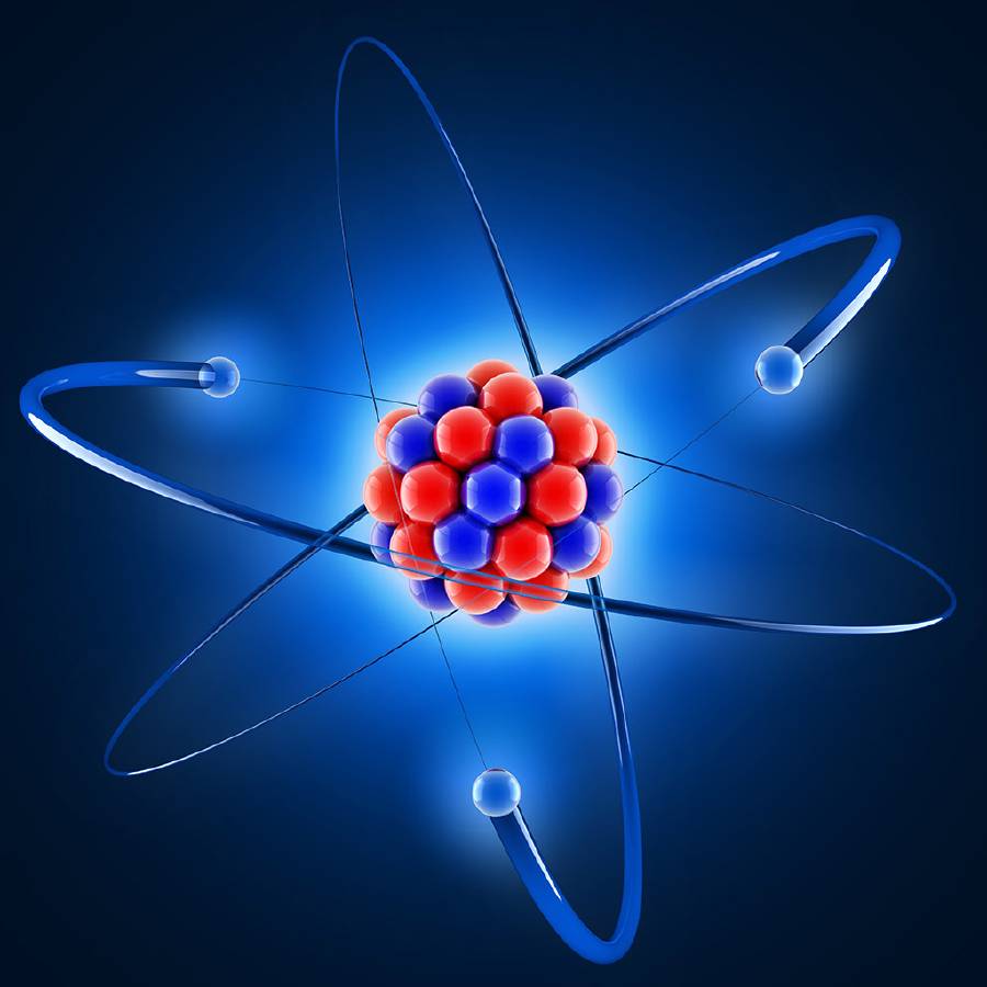 3d model of an atom