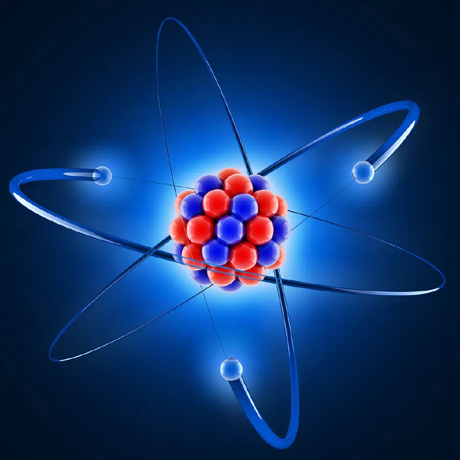 3d model of an atom