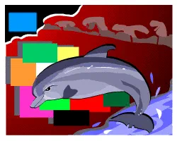 Do Whales see Blue? [Illustration by Shiju George]