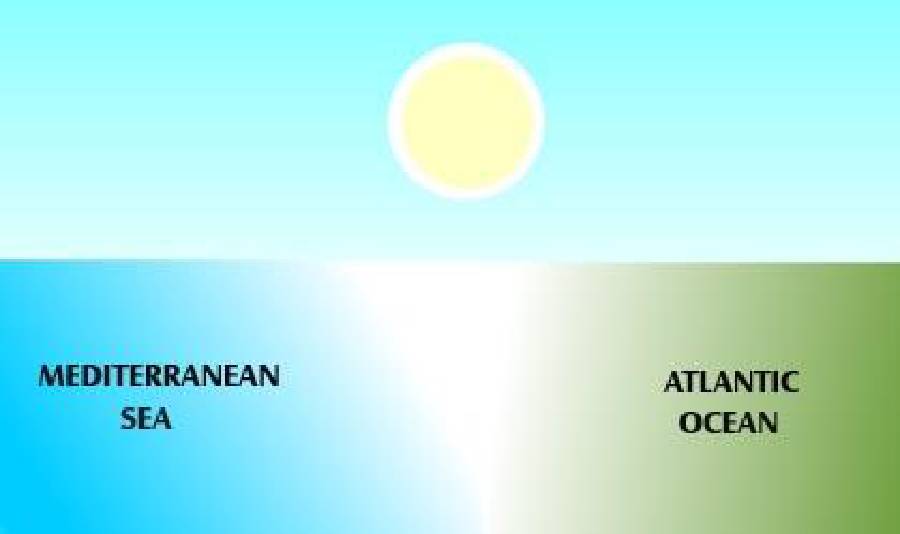Why is the Mediterranean Sea Blue? [Illustration by Shiju George]