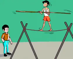 How do we Balance Ourselves on Two Legs? [Illustration by Anup Singh]