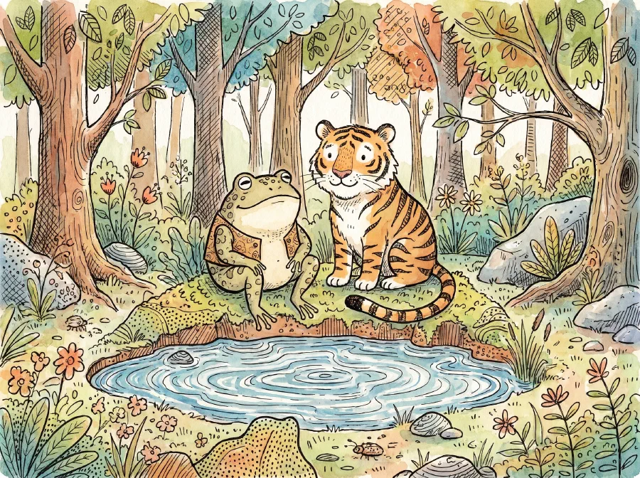 A Frog's Friendship