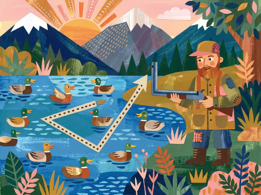 A Lucky Hunter