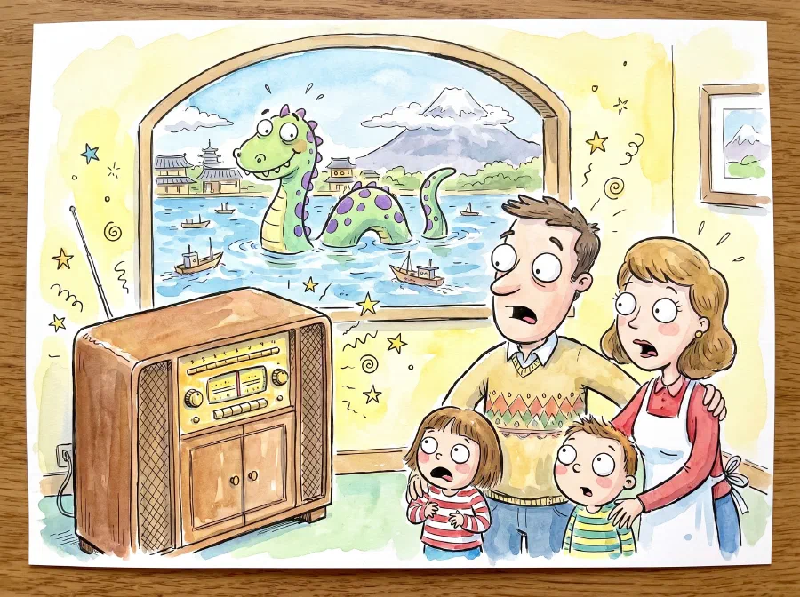 A Monster in Tokyo…
