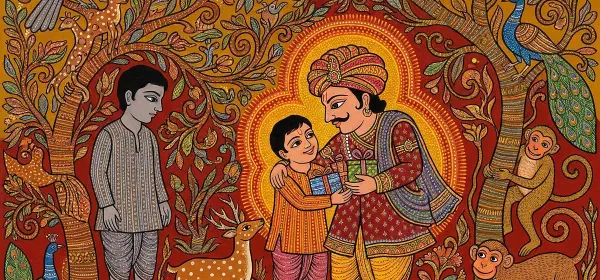Illustration for A Tale of Two Sons
