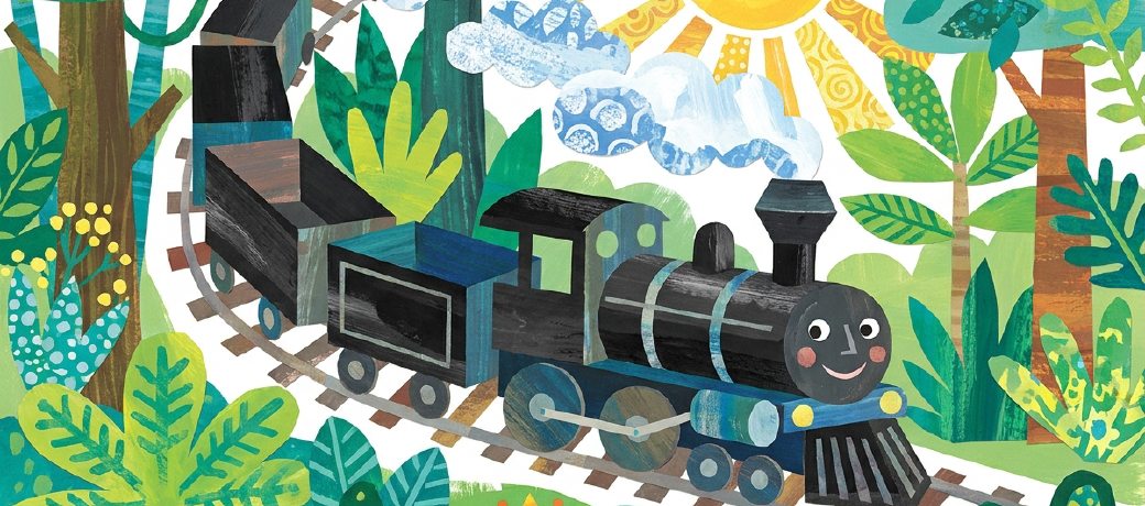 A Train Adventure of Wild Animals