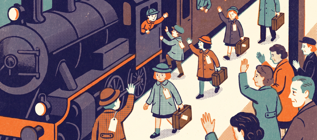 Illustration for A Train Journey beyond Childhood