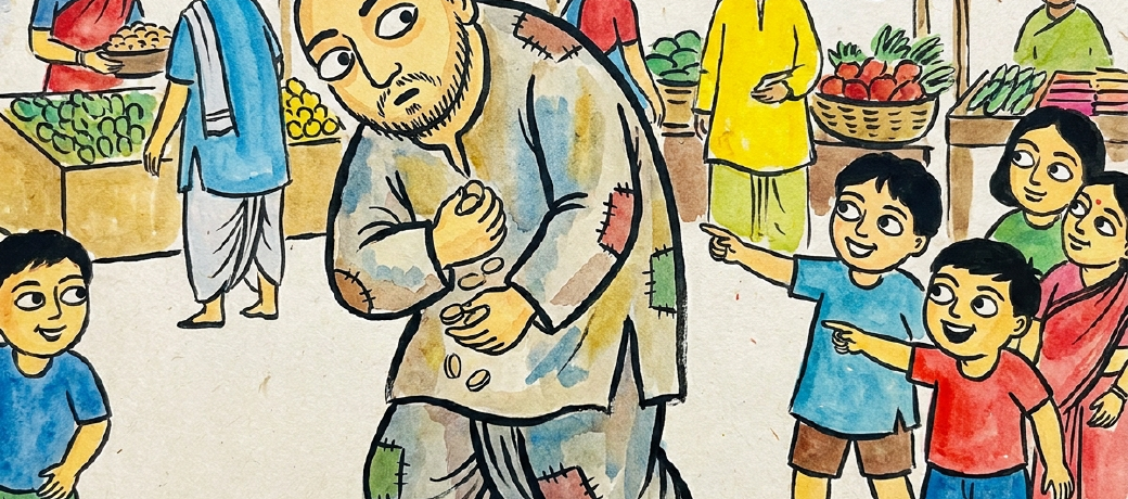 Illustration for Abdullah's Gold