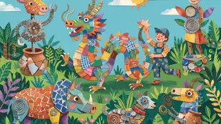 Illustration for An Earth Day Fable