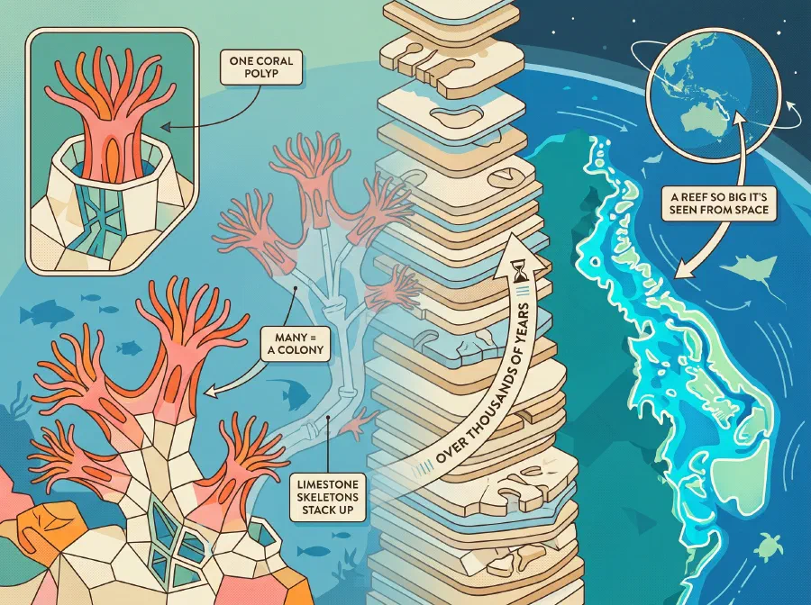 An Organism that is visible from Space