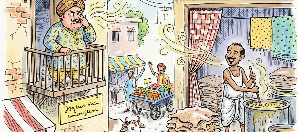 Illustration for An Unpleasant Smell