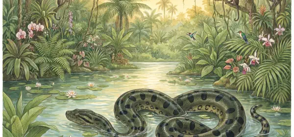 Illustration for Anacondas