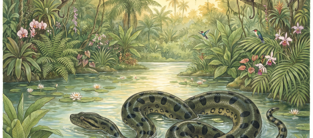 Illustration for Anacondas