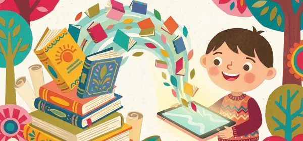 Illustration for And Now, Schoolbags Online