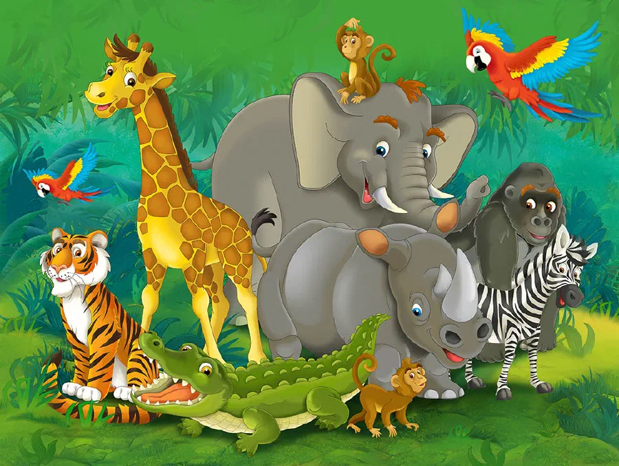 Animals from the zoo: The Great Escape - A story for kids