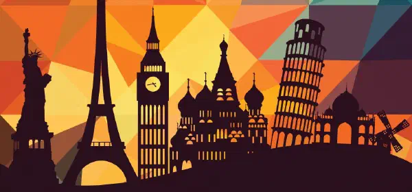 Illustration for Architectural Wonders