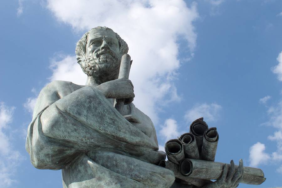 Aristotle the great greek philosopher 