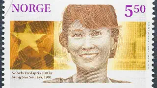 Illustration for Aung San Suu Kyi