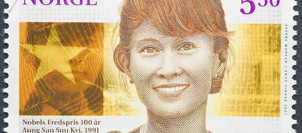 Illustration for Aung San Suu Kyi