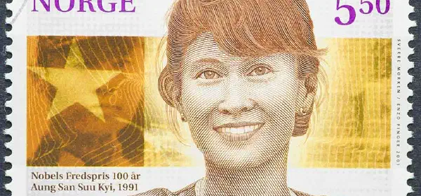 Illustration for Aung San Suu Kyi