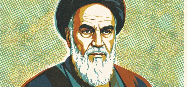 Illustration for Ayatollah Ruhollah Khomeini