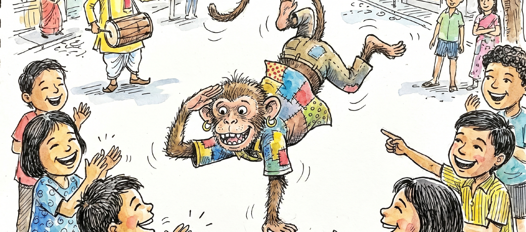 Illustration for बंदर