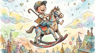 Illustration for Birju and the Flying Horse