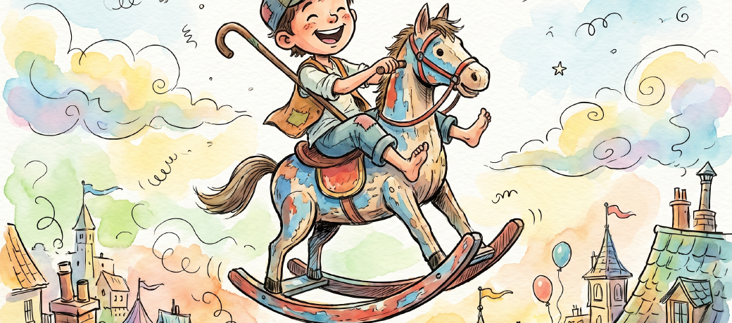 Illustration for Birju and the Flying Horse