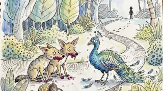 Illustration for Borrowed Feathers Help