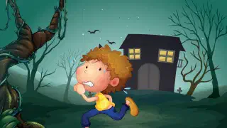 Illustration for Long bony fingers