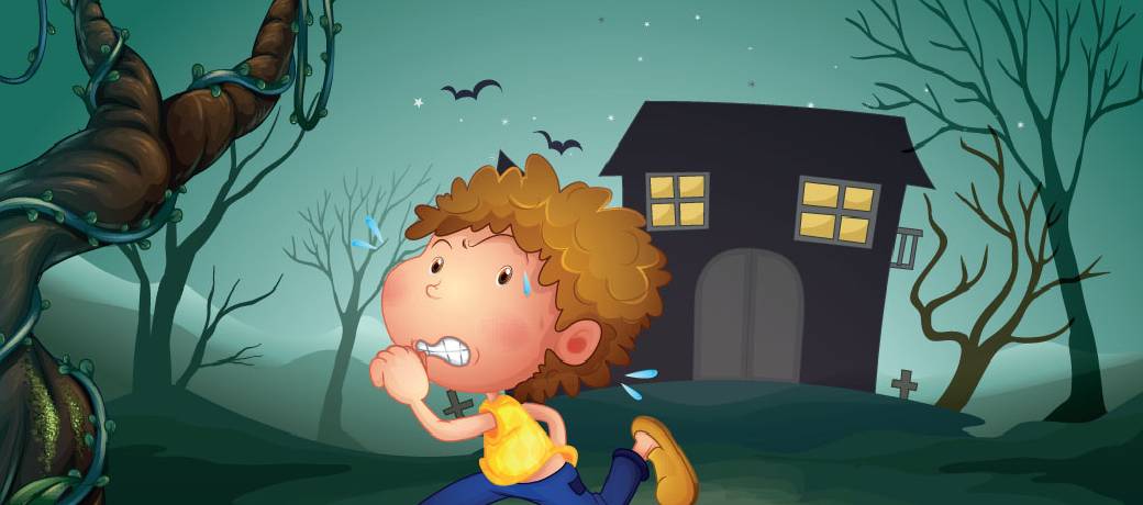 Illustration for Long bony fingers
