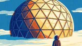 Illustration for Buckminster Fuller: A Scholar, a Scientist and an Inventor