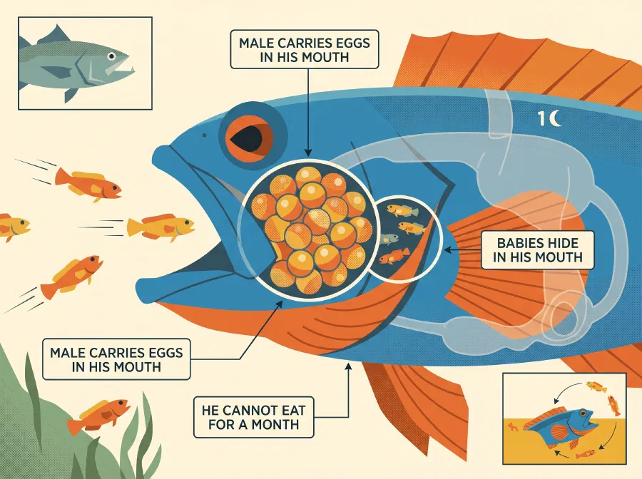 Can Fish Lay Eggs in the Mouth?
