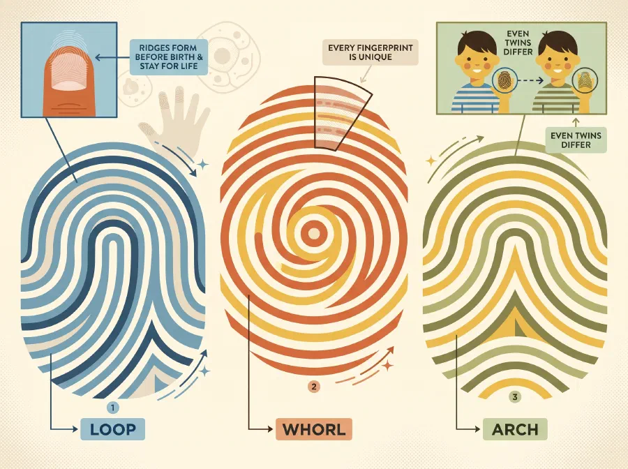 Can Two People have Identical Fingerprints?