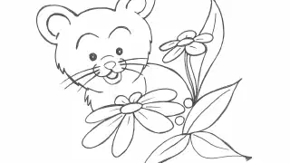 Illustration for Fluff, the Cat