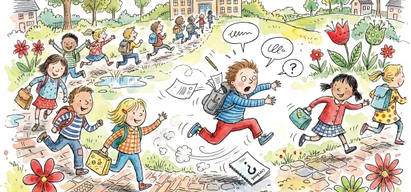 Illustration for चलो स्कूल