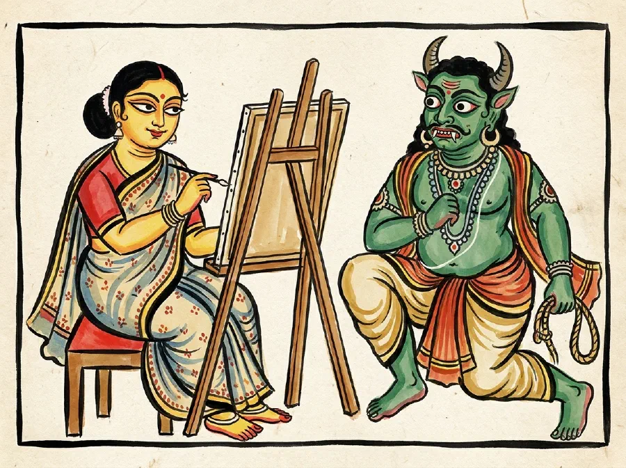 चतुर चित्रकार