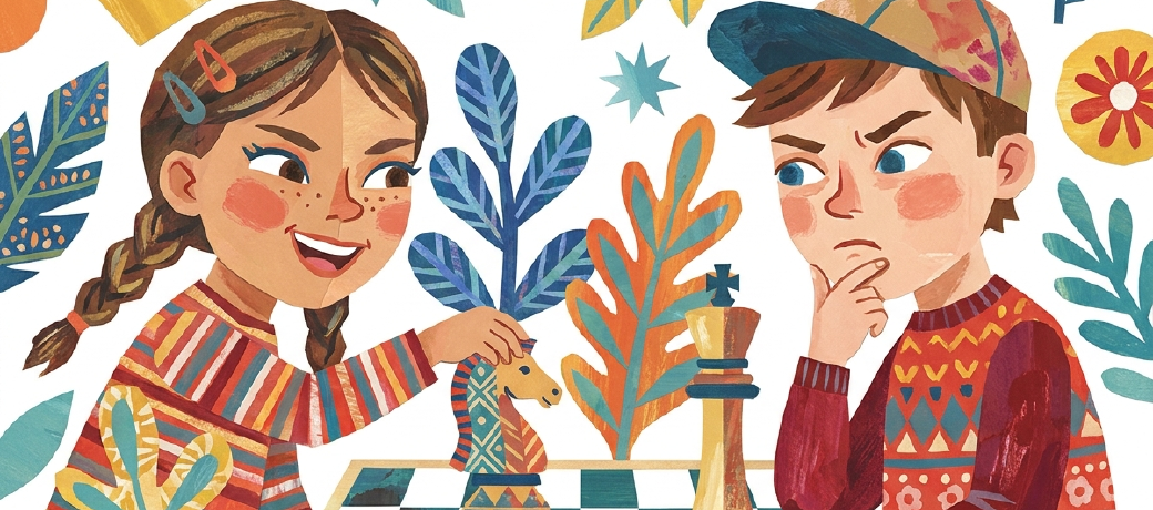 Illustration for Chess for Children: A Smart Move