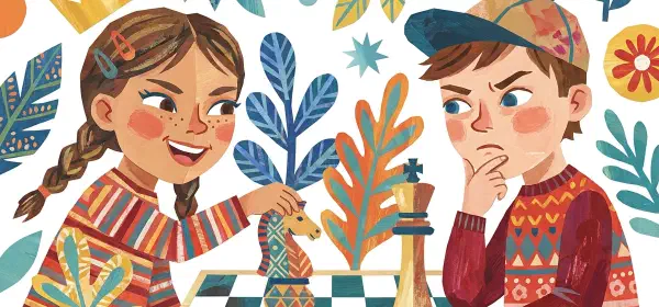 Illustration for Chess for Children: A Smart Move
