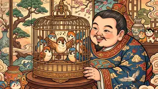 Illustration for Chinese Sparrows