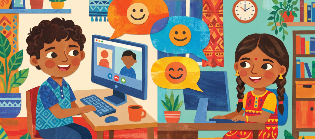 Illustration for Chintu Pintu Talk on the Net Again