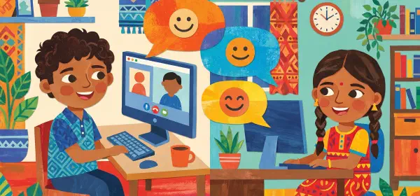 Illustration for Chintu Pintu Talk on the Net Again